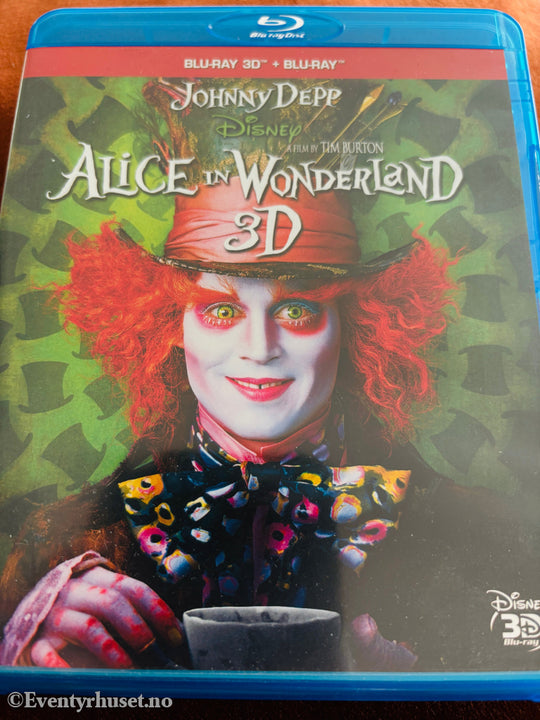 Alice in Wonderland 3D. Blu-ray Disc.