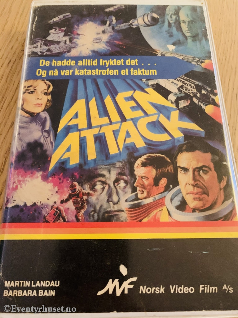 Alien Attack. 1980. Vhs Big Box.