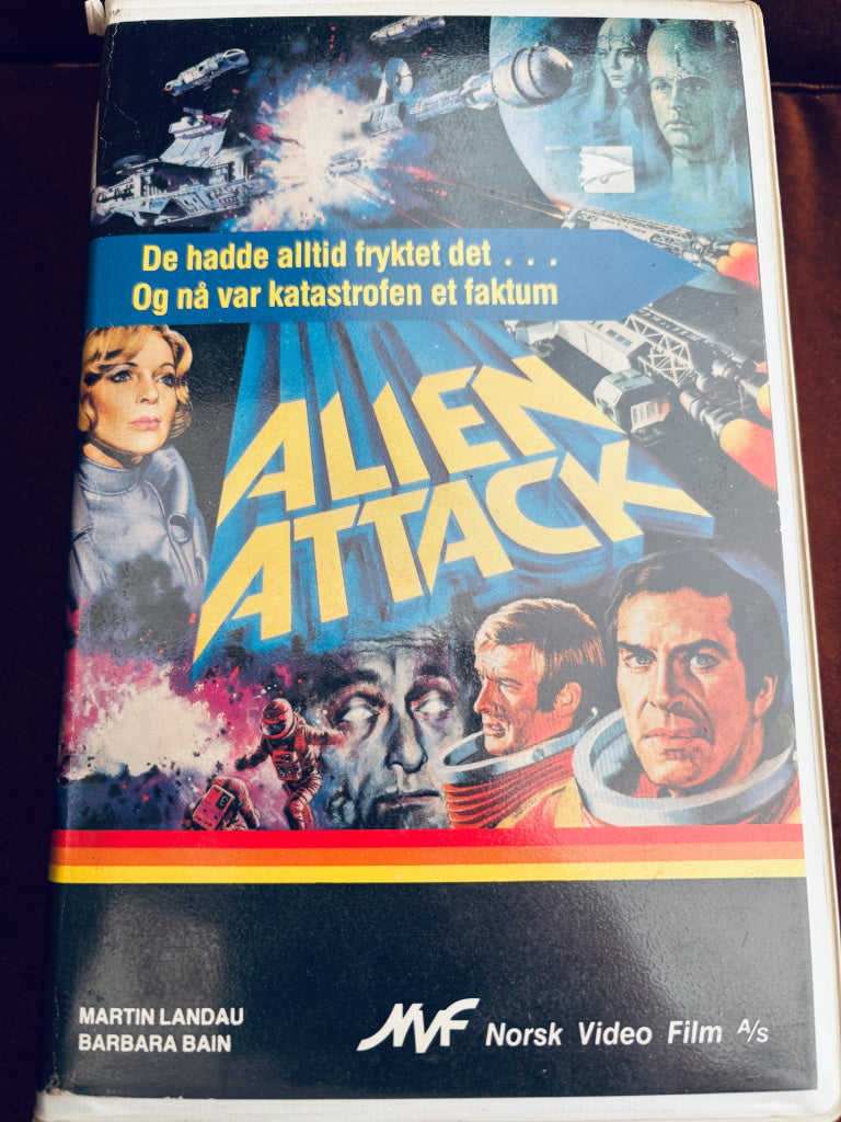 Alien Attack. 1980. VHS Big Box. VHS Big Box