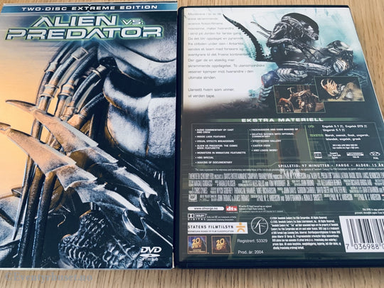 Alien Vs Predator. 2004. Dvd. Dvd