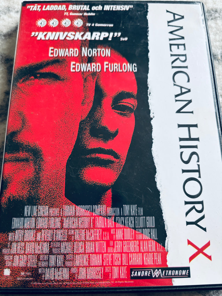American History X. DVD.