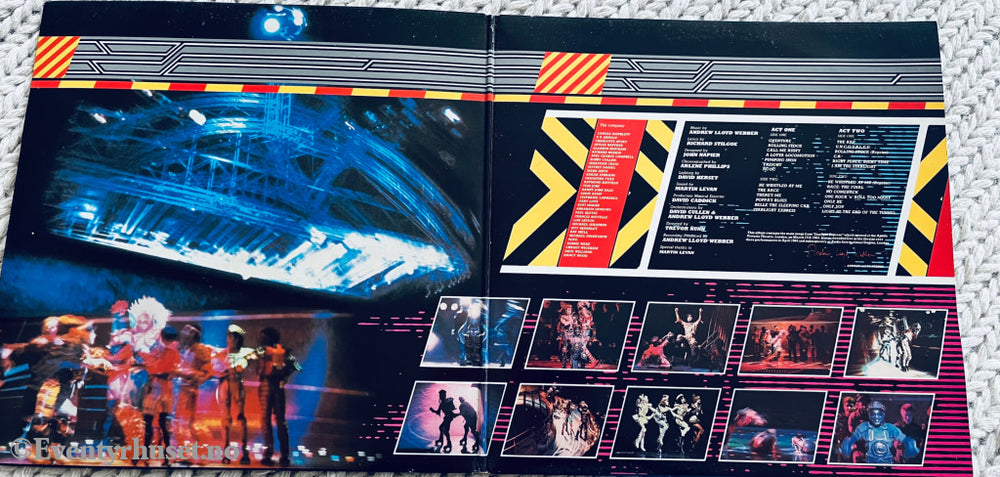 Andrew Lloyd Webber The Original Cast – Starlight Express. 1984. Lp. Lp Plate