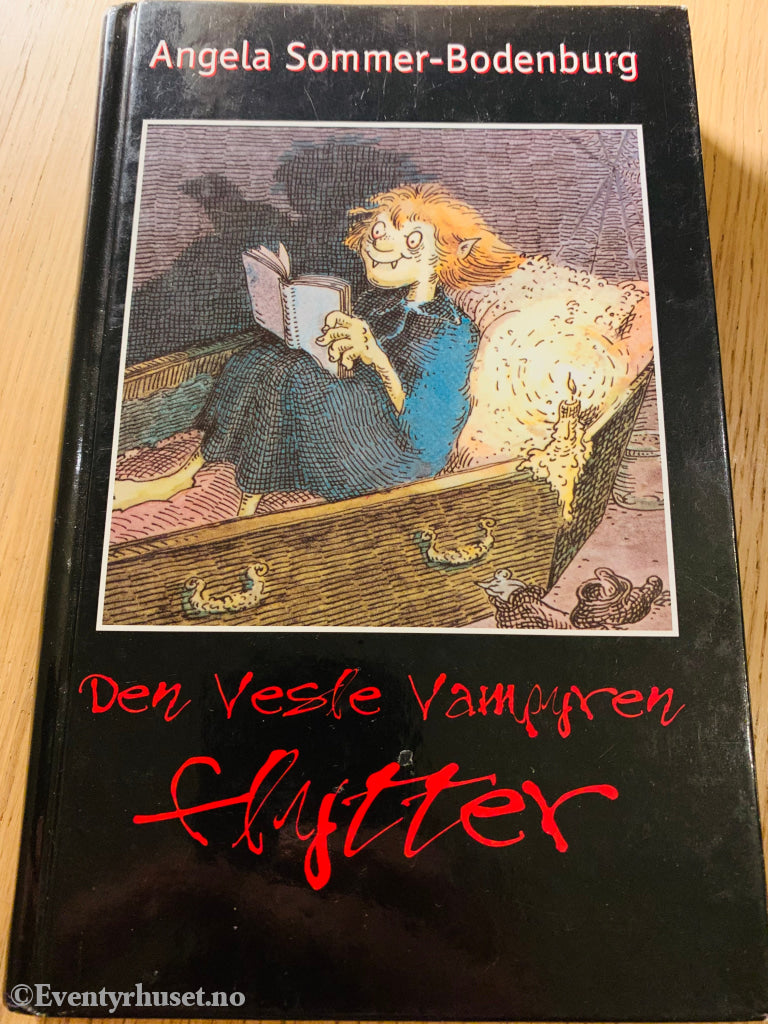 Angela Sommer-Bodenburg. 1980/98. Den Vesle Vampyren. Flytter. Fortelling