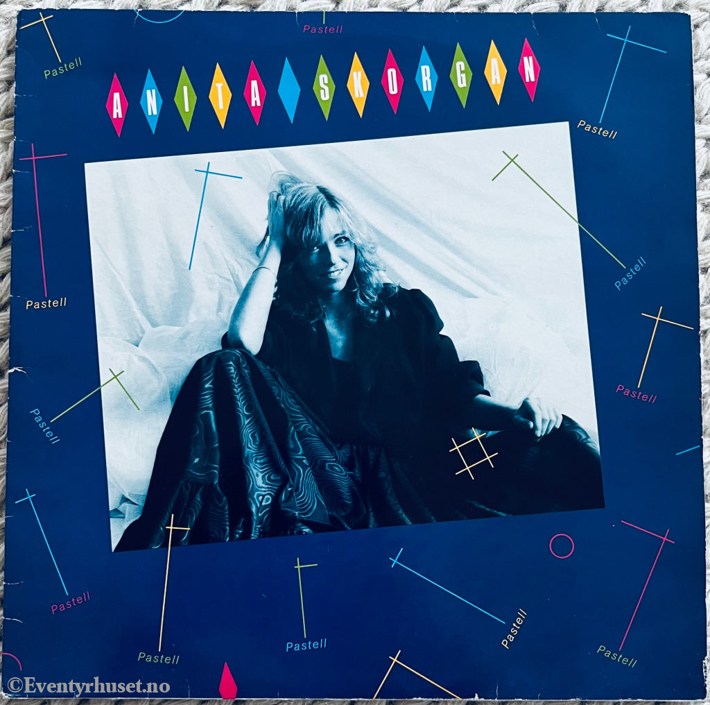 Anita Skorgan – Pastell. 1981. Lp. Lp Plate