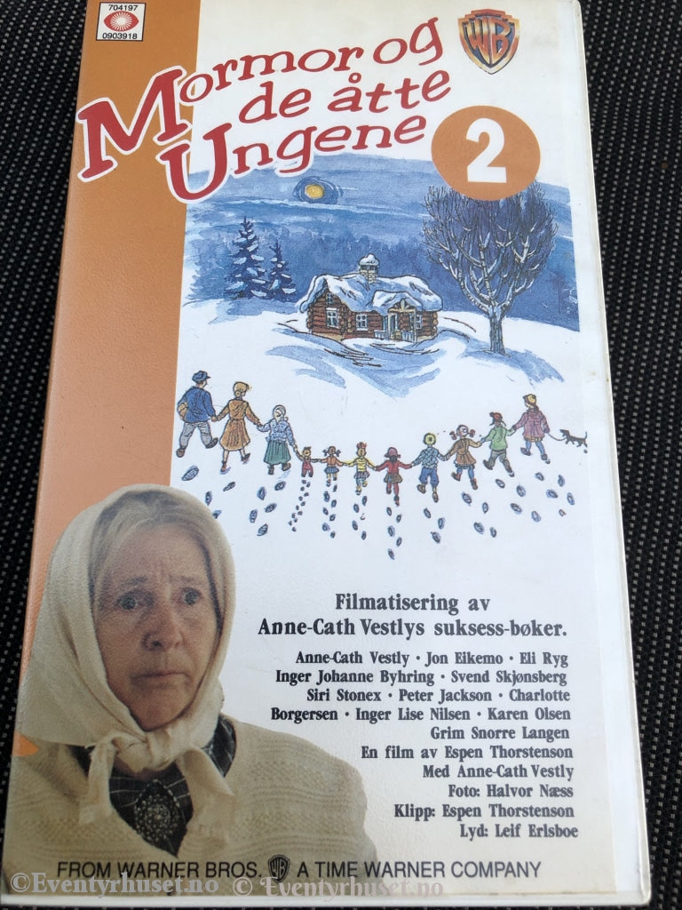 Anne-Cath. Vestly. 1978. Mormor Og De Åtte Ungene. Nr. 2. Vhs. Vhs