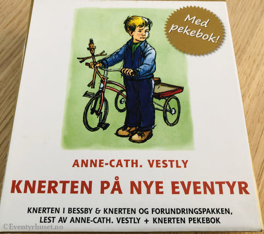 Anne-Cath. Vestly. 2010. Knerten På Nye Eventyr. Lydbok/pekebok 8 Cd. Lydbok