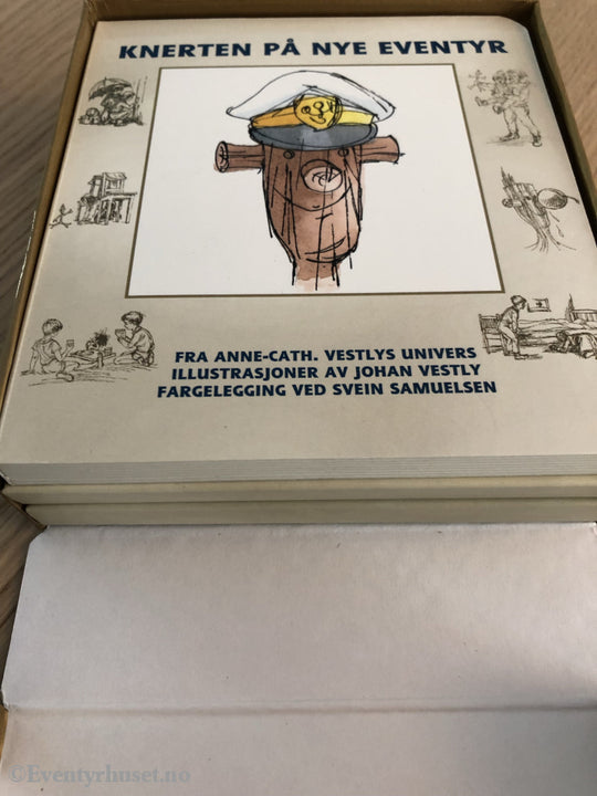 Anne-Cath. Vestly. 2010. Knerten På Nye Eventyr. Lydbok/pekebok 8 Cd. Lydbok