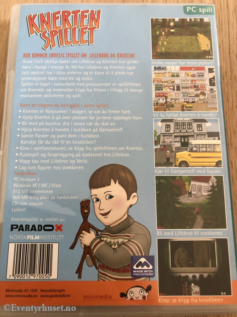 Anne Cath. Vestly. Knerten Spillet. Pc Spill. Spill