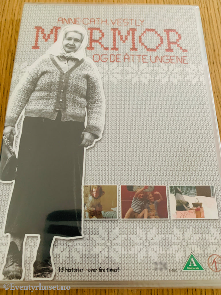 Anne-Cath. Vestly – Mormor og de åtte ungene (2008). DVD. Ny i plast!