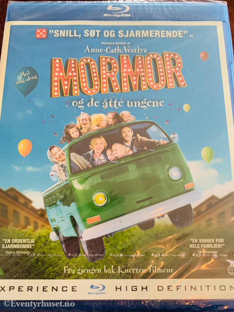 Anne-Cath. Vestly. Mormor og de åtte ungene. Blu-ray. Ny i plast! Blu-ray Disc