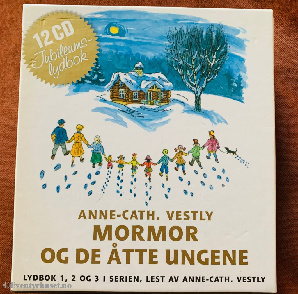 Anne-Cath. Vestly. Mormor Og De Åtte Ungene. Lydbok På 12 Cd.