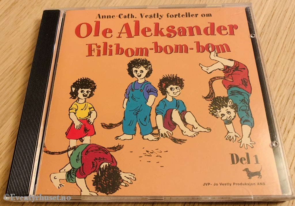 Anne Cath. Vestly. Ole Aleksander Filibom-Bom-Bom. Del 1. Cd. Lydbok