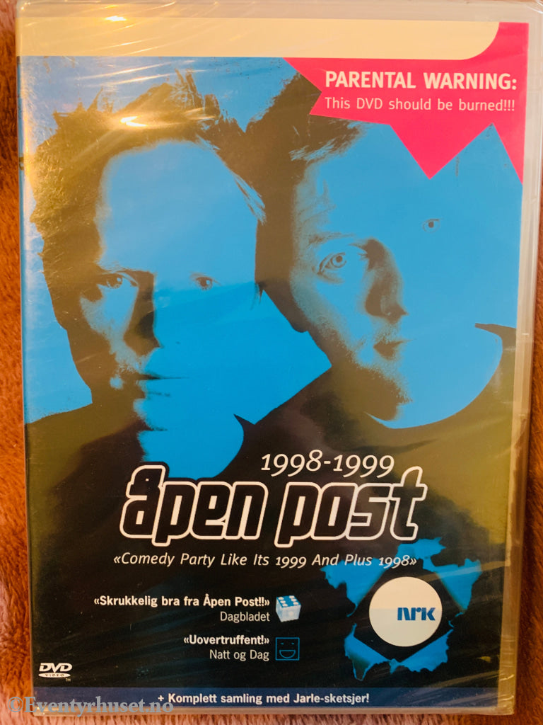 Åpen Post 1998-1999 (NRK). DVD. Ny i plast! DVD