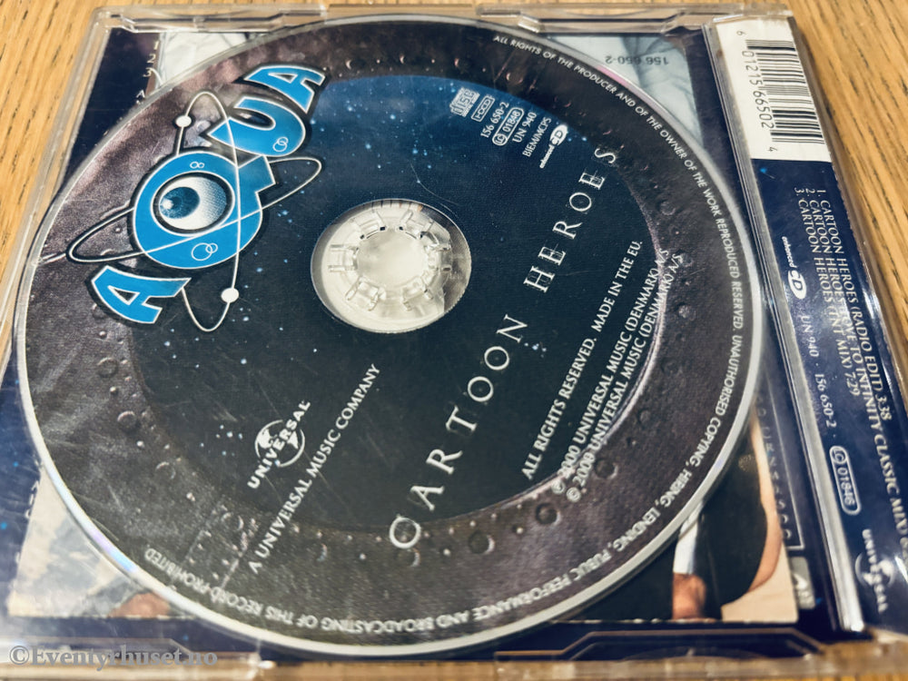 Aqua – Cartoon Heroes (2000). CD.