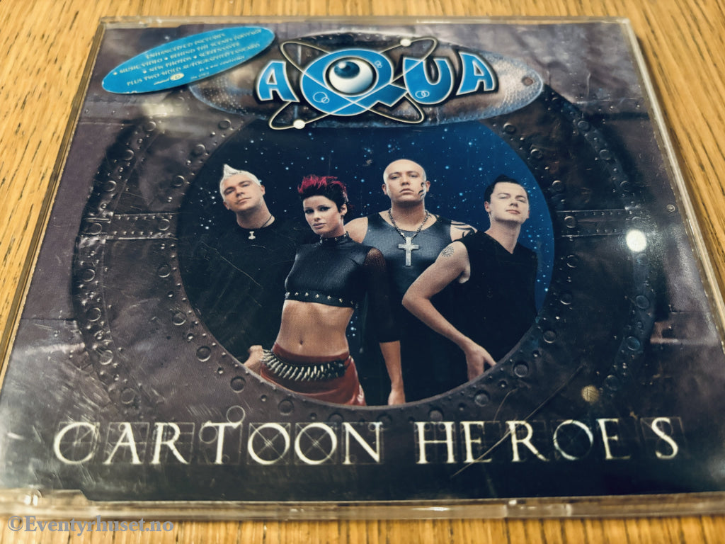 Aqua – Cartoon Heroes (2000). CD.