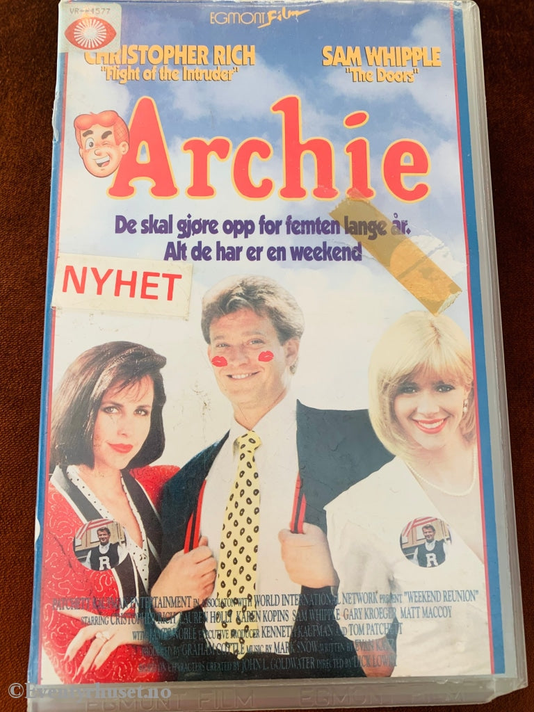 Archie. 1990. Vhs Big Box.