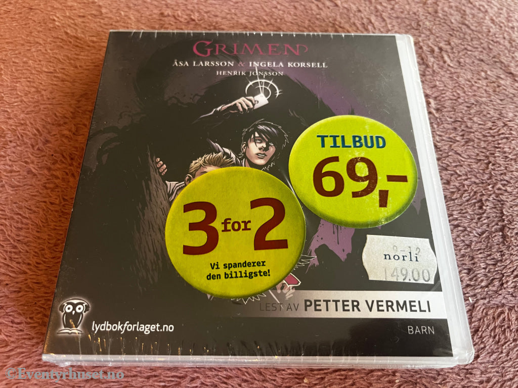 Åsa Larsson & Ingela Korsell. 2016. Grimmend. Lydbok på CD.