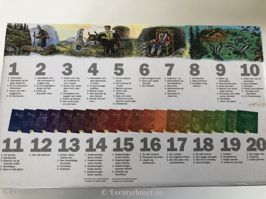 Asbjørnsen & Moe. H. C. Andersen. Den Store Eventyrsamlingen. 20 X Cd. Ny I Plast! Cd