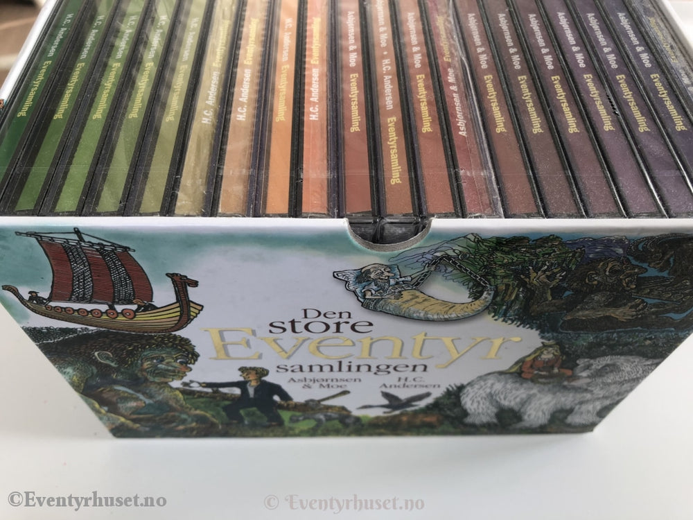 Asbjørnsen & Moe. H. C. Andersen. Den Store Eventyrsamlingen. 20 X Cd. Ny I Plast! Cd
