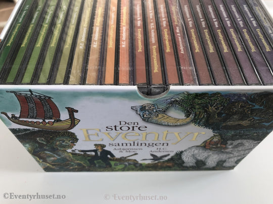 Asbjørnsen & Moe. H. C. Andersen. Den Store Eventyrsamlingen. 20 X Cd. Ny I Plast! Cd