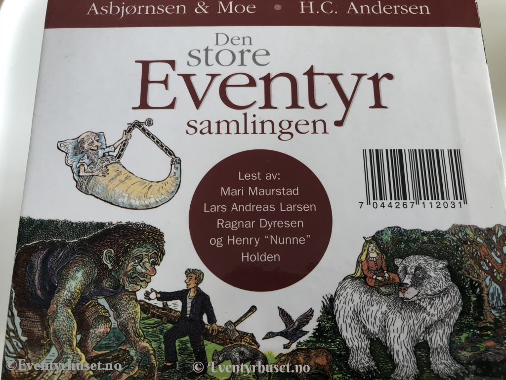 Asbjørnsen & Moe. H. C. Andersen. Den Store Eventyrsamlingen. 20 X Cd. Ny I Plast! Cd