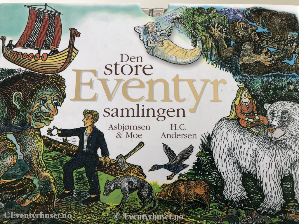 Asbjørnsen & Moe. H. C. Andersen. Den Store Eventyrsamlingen. 20 X Cd. Ny I Plast! Cd