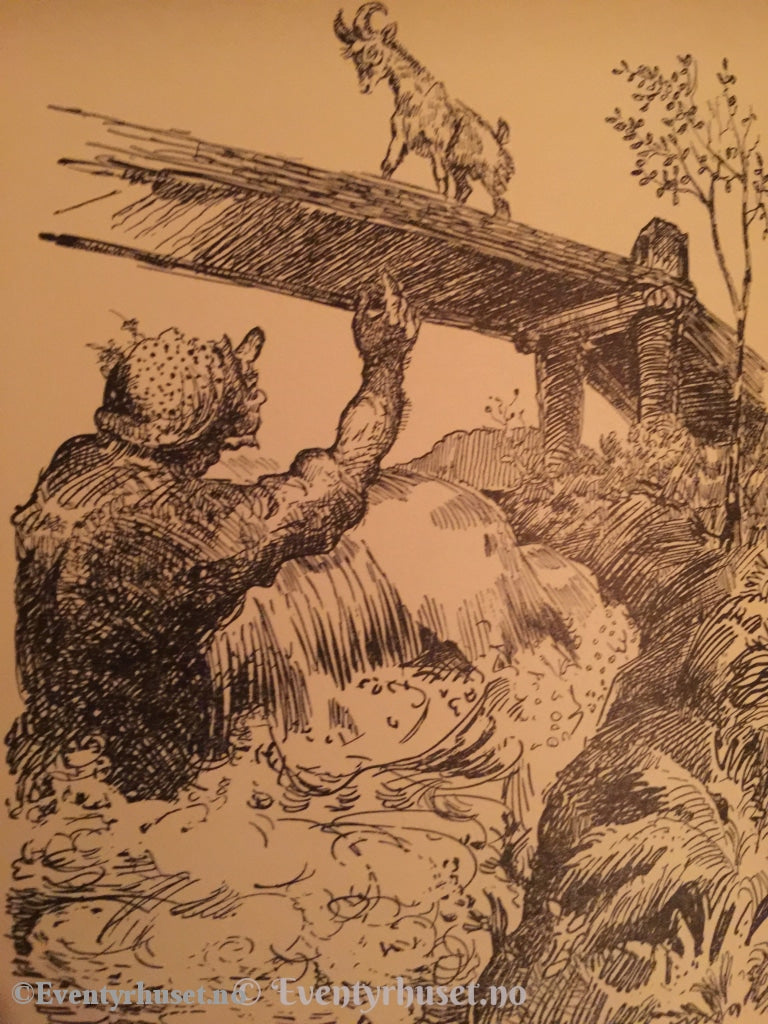 Asbjørnsen Og Moe. 1950. Eventyr For Barn. Eventyrbok