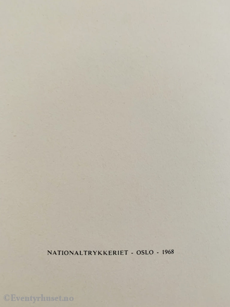 Asbjørnsen Og Moe. 1968. Eventyr For Barn. Eventyrbok