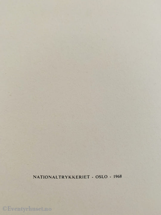 Asbjørnsen Og Moe. 1968. Eventyr For Barn. Eventyrbok
