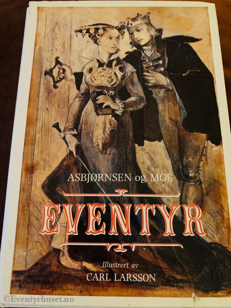 Asbjørnsen Og Moe. 1978. Eventyr. Illustrert Av Carl Carlsson. Eventyrbok