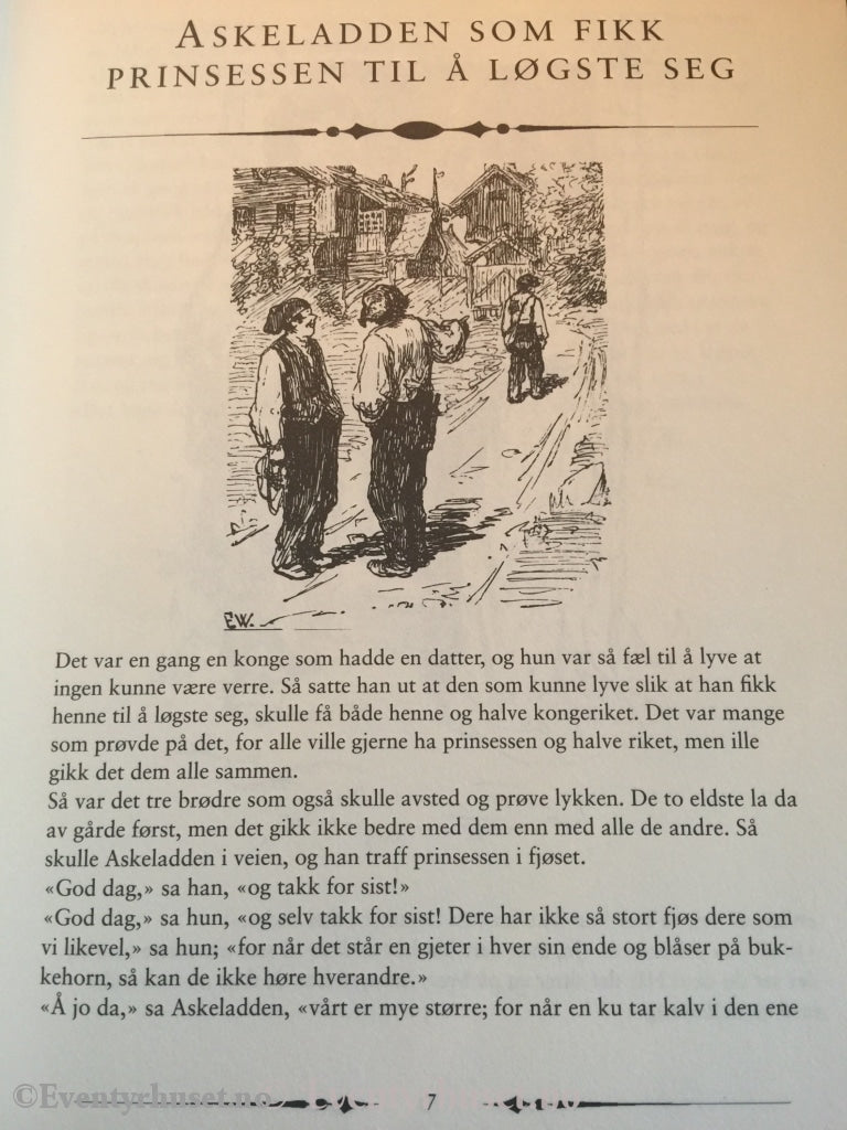 Asbjørnsen Og Moe. 1995. Norske Folkeeventyr. Eventyrbok