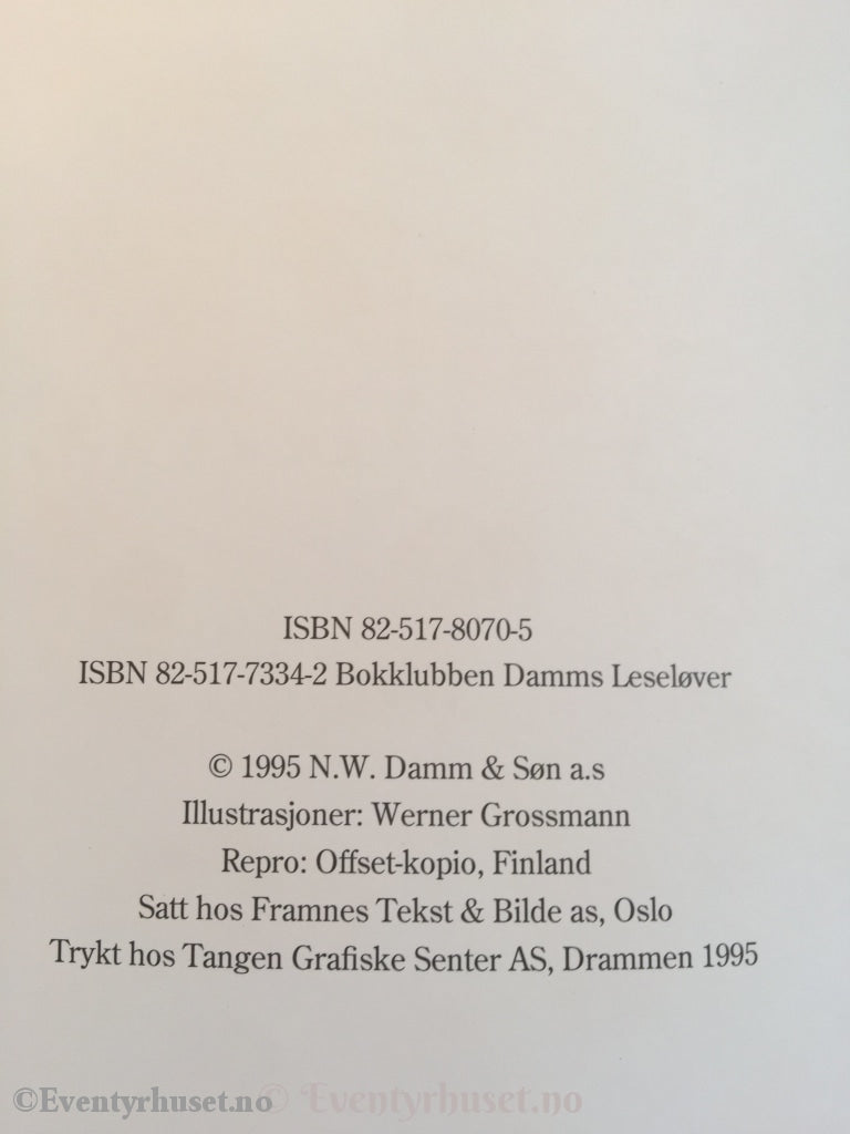 Asbjørnsen Og Moe. 1995. Tyrihans. Eventyrbok