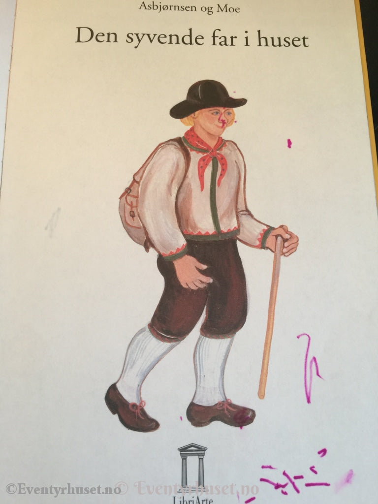 Asbjørnsen Og Moe. 1996. Den Syvende Far I Huset. Eventyrbok