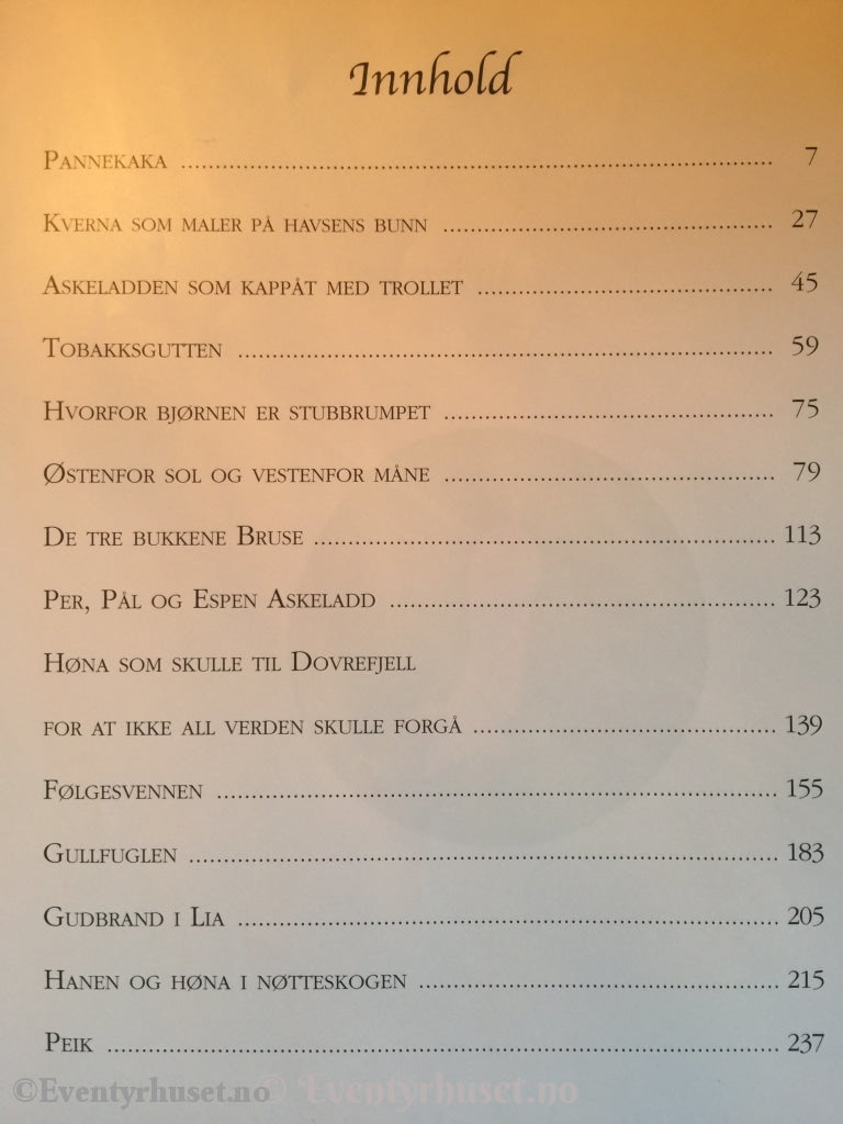 Asbjørnsen Og Moe. 2012. Beste Eventyr. Eventyrbok