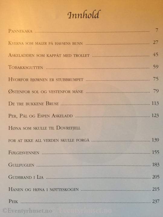 Asbjørnsen Og Moe. 2012. Beste Eventyr. Eventyrbok