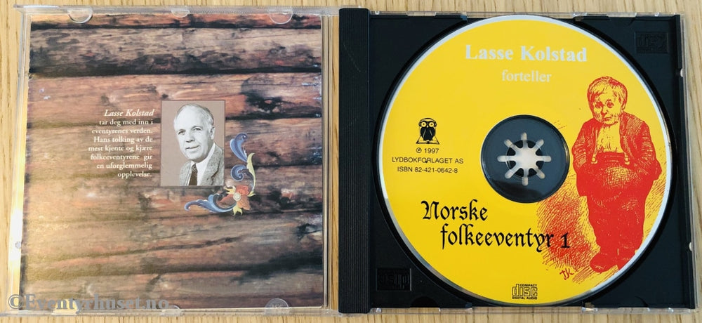 Asbjørnsen Og Moe. Norske Folkeeventyr 1. 1997. Lydbok På Cd. Cd