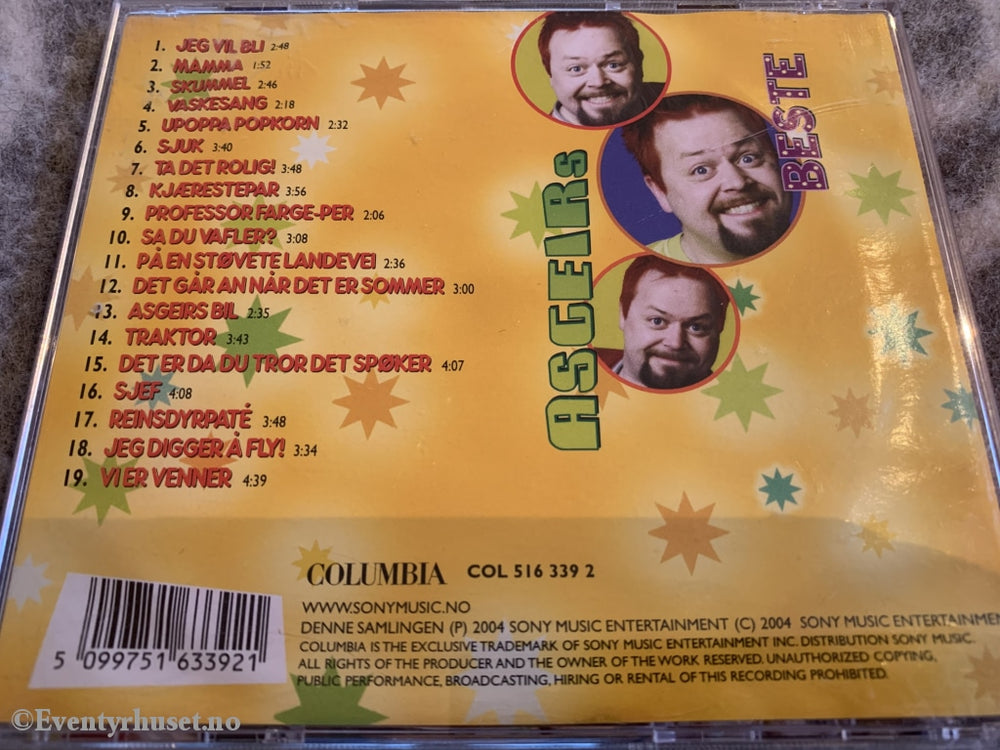 Asgeirs Beste (Nrk). 2004. Cd. Cd