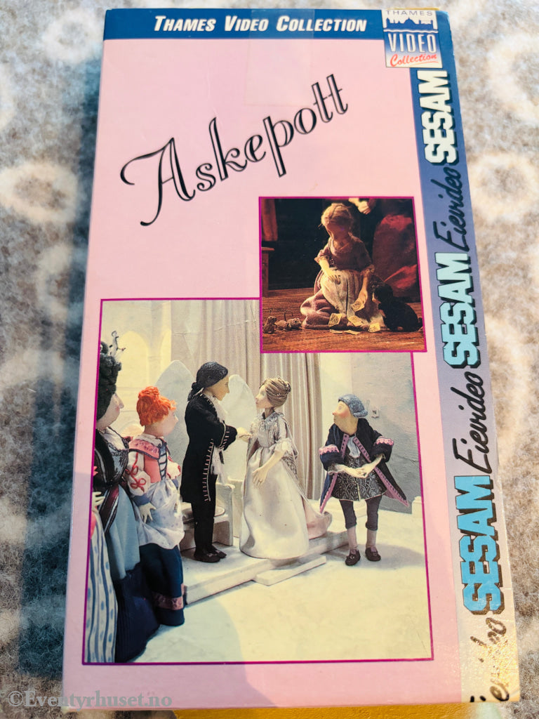 Askepott. 1981. VHS slipcase. VHS