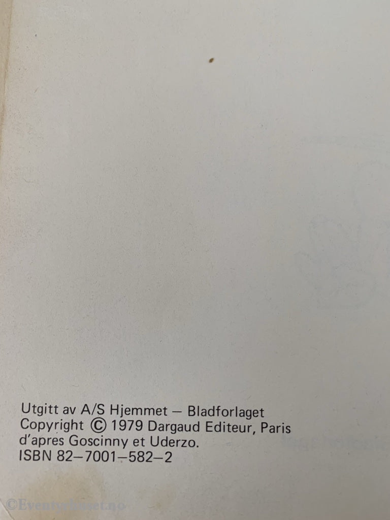 Asterix Album Nr. 24. Og Styrkeprøven. 1979. Tegneseriealbum