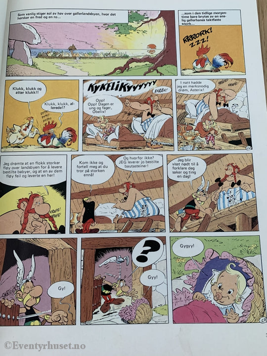 Asterix Album Nr. 27. Og Sønn. 1983. Tegneseriealbum