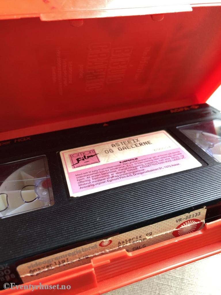 Asterix Og Gallerne. Vhs. Vhs