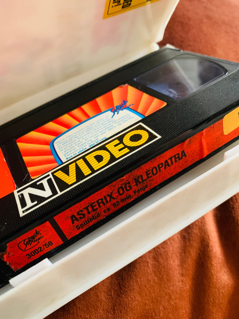 Asterix og Kleopatra. VHS. VHS Big Box