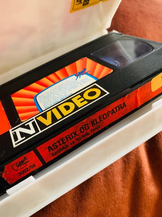 Asterix og Kleopatra. VHS. VHS Big Box