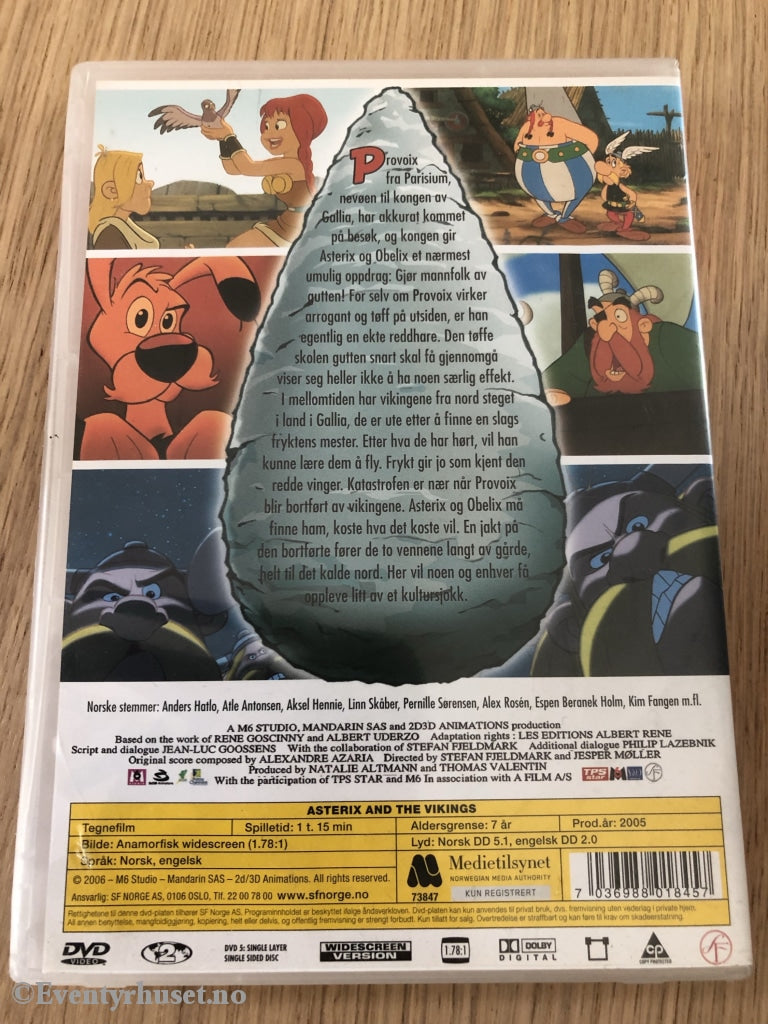 Asterix Og Vikingene. 2005. Dvd. Dvd