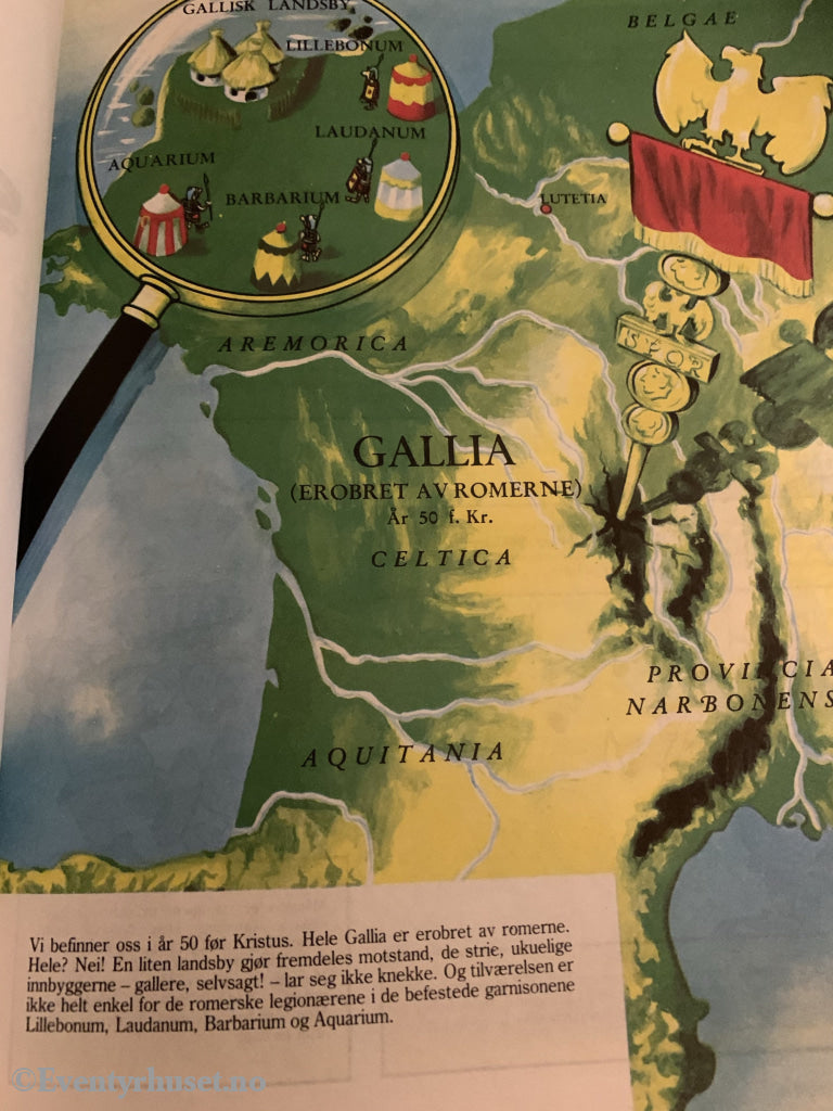 Asterix - Spåmannen. 1976/86. Tegneseriealbum