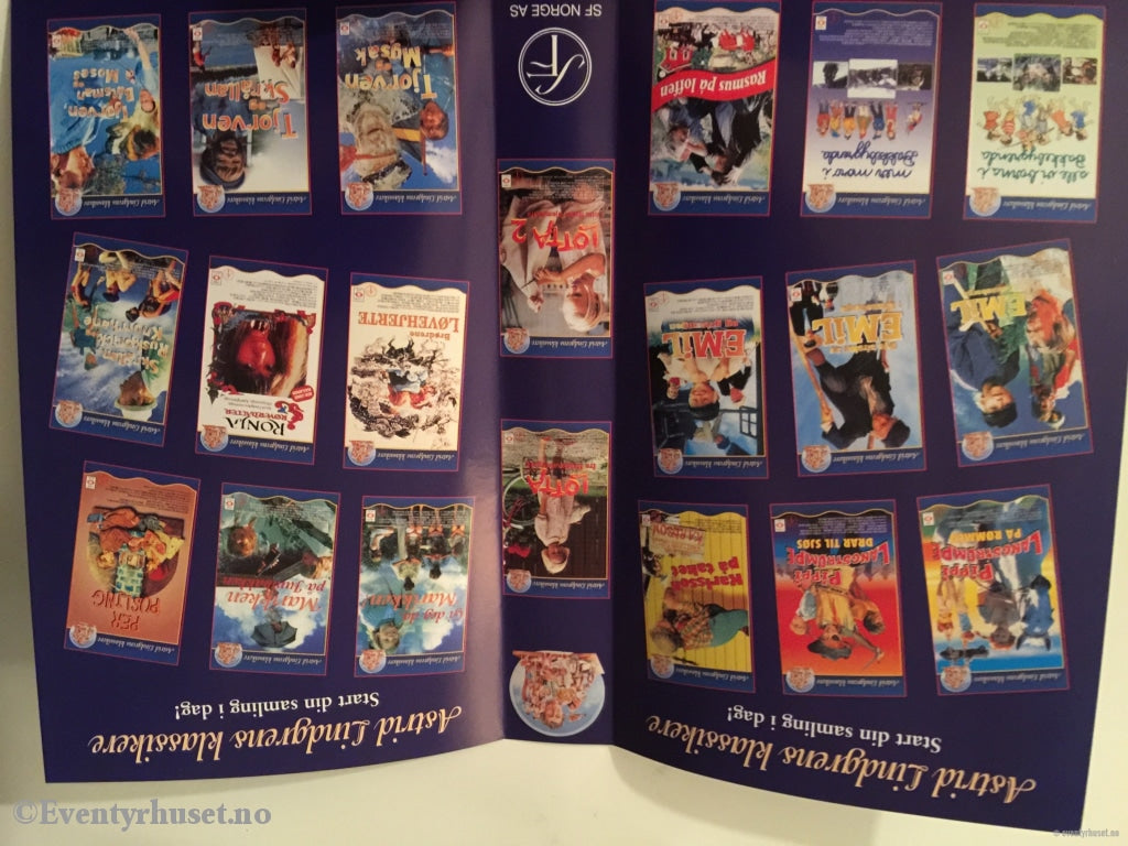 Astrid Lindgren. 1966. Tjorven Og Mysak. Lindgrens Klassikere. Vhs. Vhs