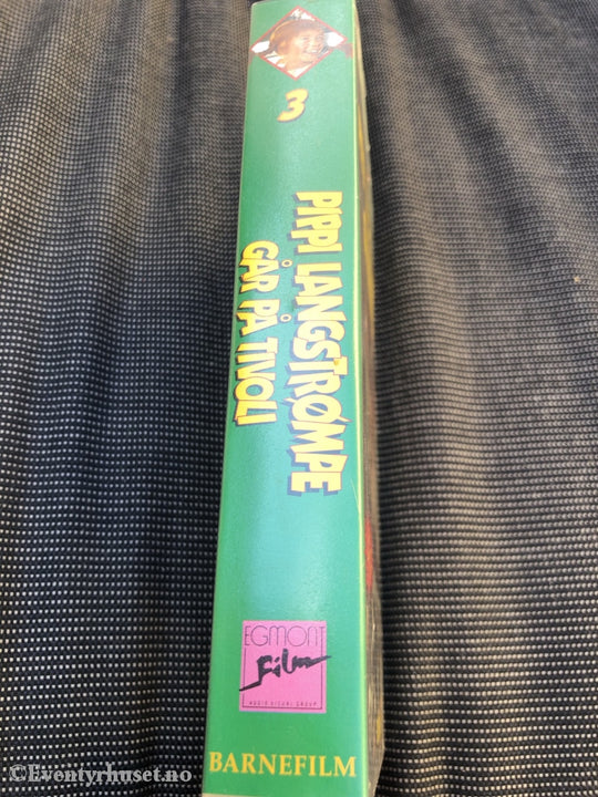 Astrid Lindgren. 1972. Pippi Langstrømpe Går På Tivoli. Vhs. Vhs
