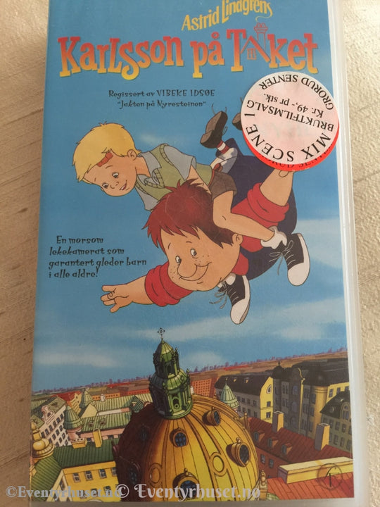 Astrid Lindgren. 2002. Karlsson På Taket. Vhs. Vhs