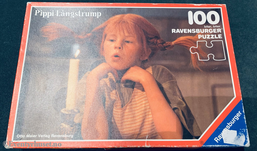 Astrid Lindgren. Pippi Långstrum. Puslespill. Puslespill