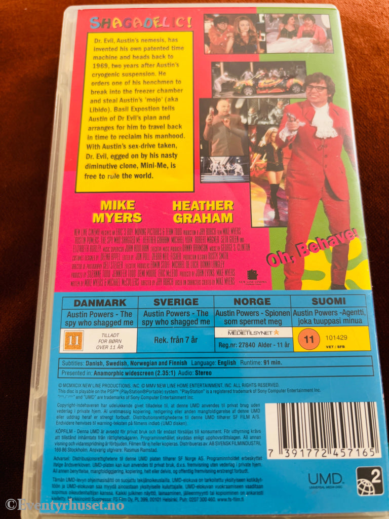 Austin Powers: The Spy Who Shagged Me. PSP.